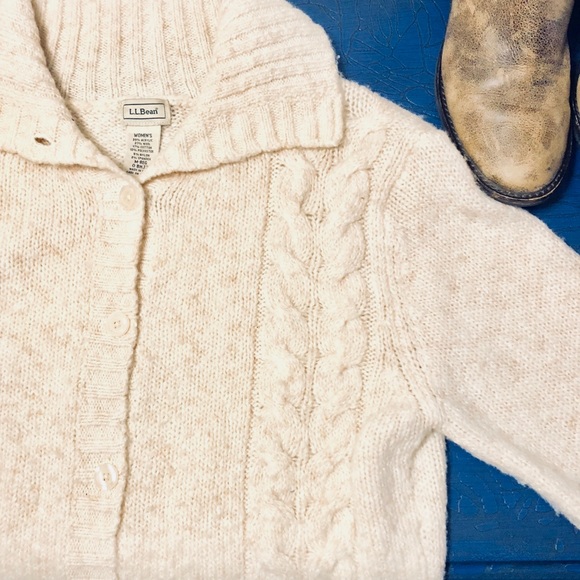 LL. Bean button up sweater🍃🍂⛄️ - Picture 2 of 7